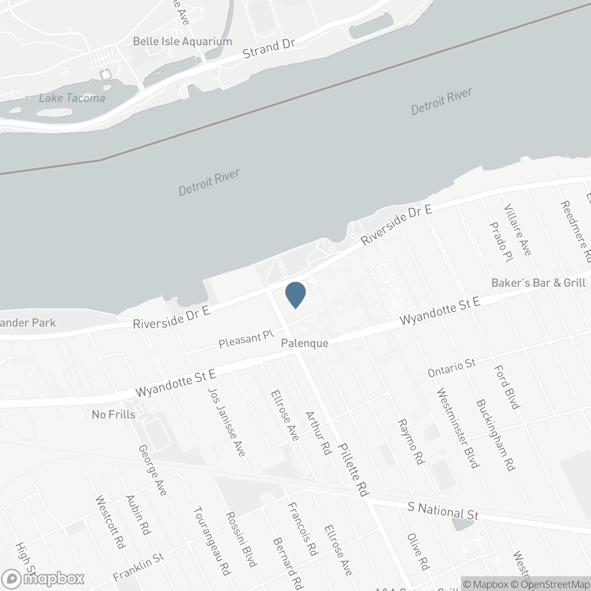 4789 RIVERSIDE Unit# 504, Windsor, Ontario N8Y 5A2